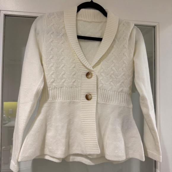 Peplum cardigan - Picture 1 of 2